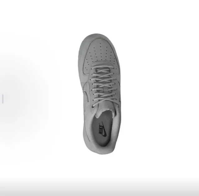 Nike Air Force 1 Monochromatic Gray Lifestyle Sneakers 3