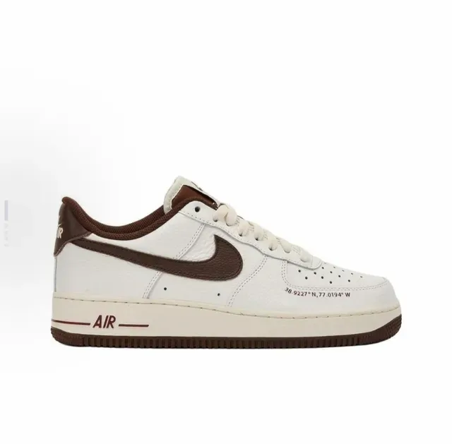 Nike Air Force 1 Off-White Brown Lifestyle Sneakers 2