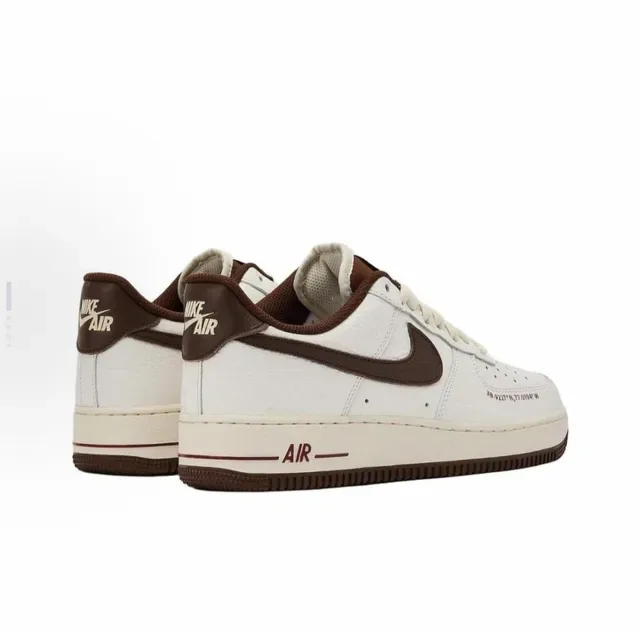 Nike Air Force 1 Off-White Brown Lifestyle Sneakers 3