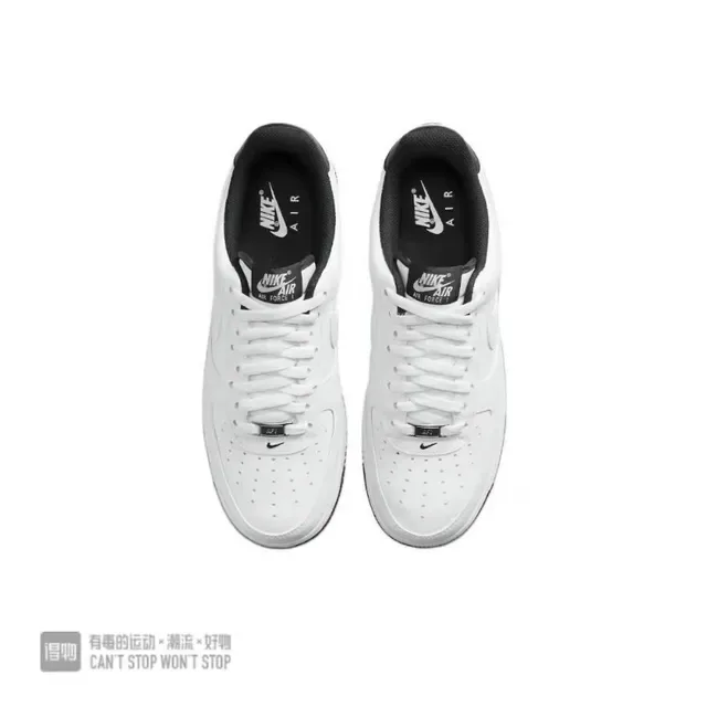 Nike Air Force 1 White Black Lifestyle Sneakers 4