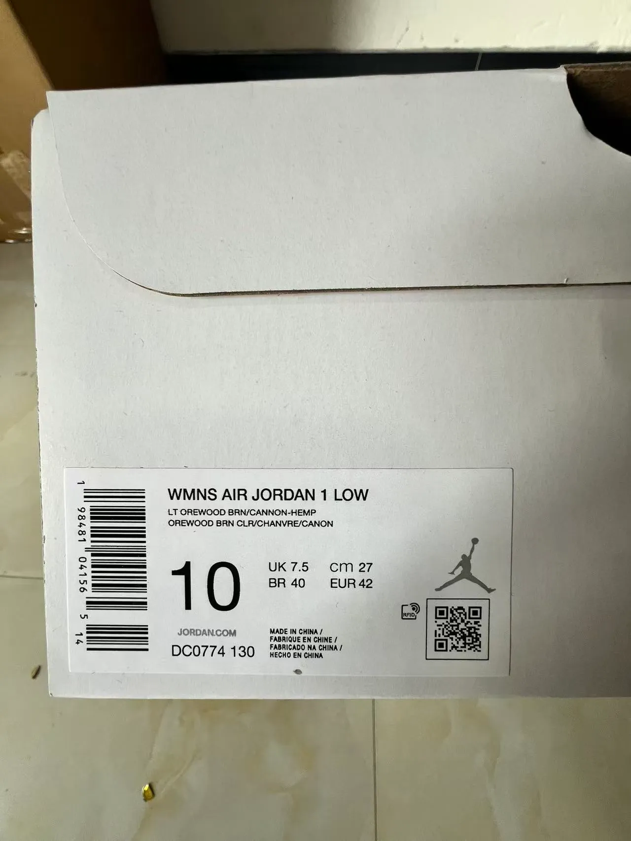 Nike Air Jordan 1 Low Beige and Mint Green Lifestyle Sneakers 10