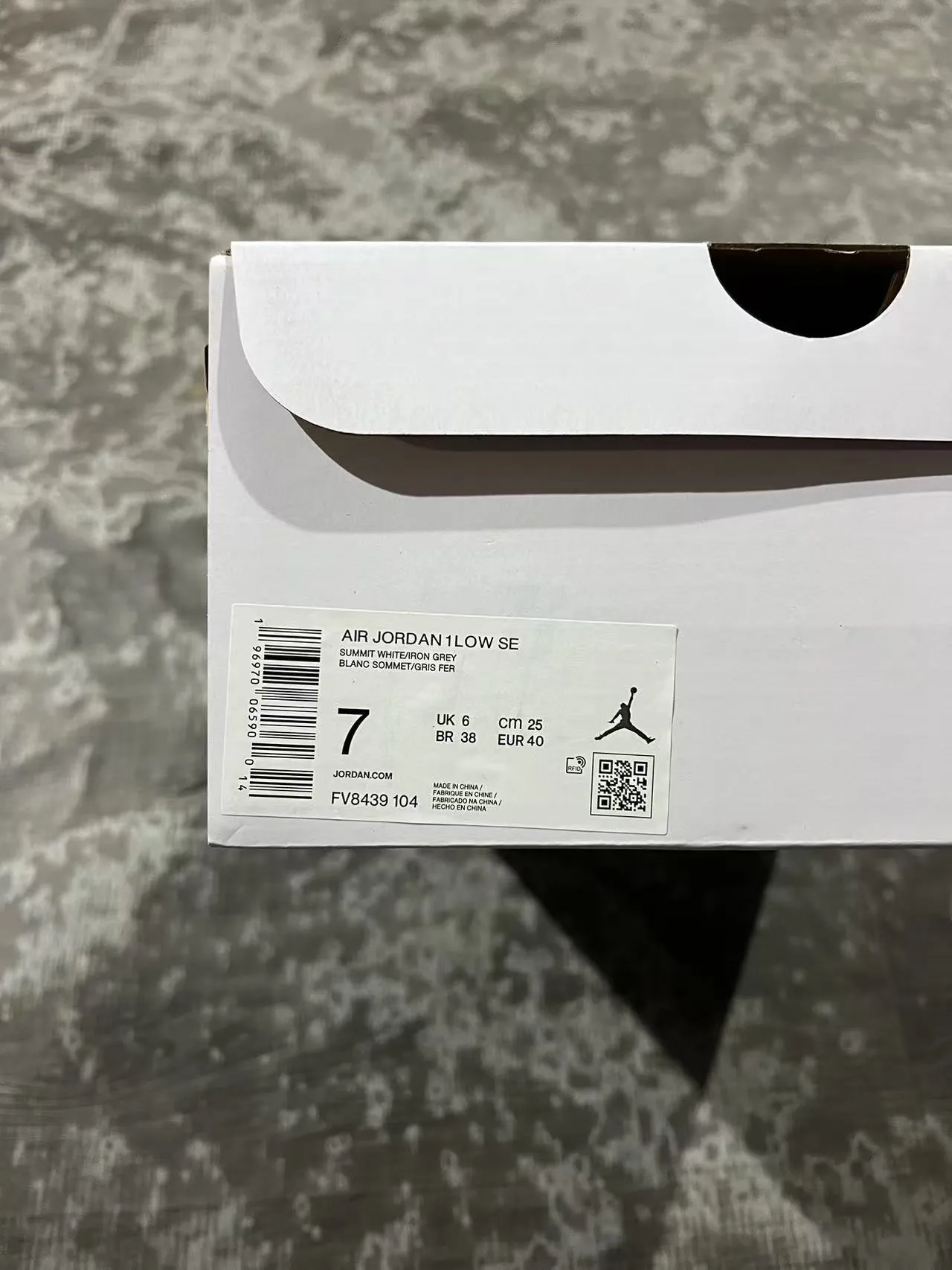 Nike Air Jordan 1 Low Blue and White Lifestyle Sneakers 10