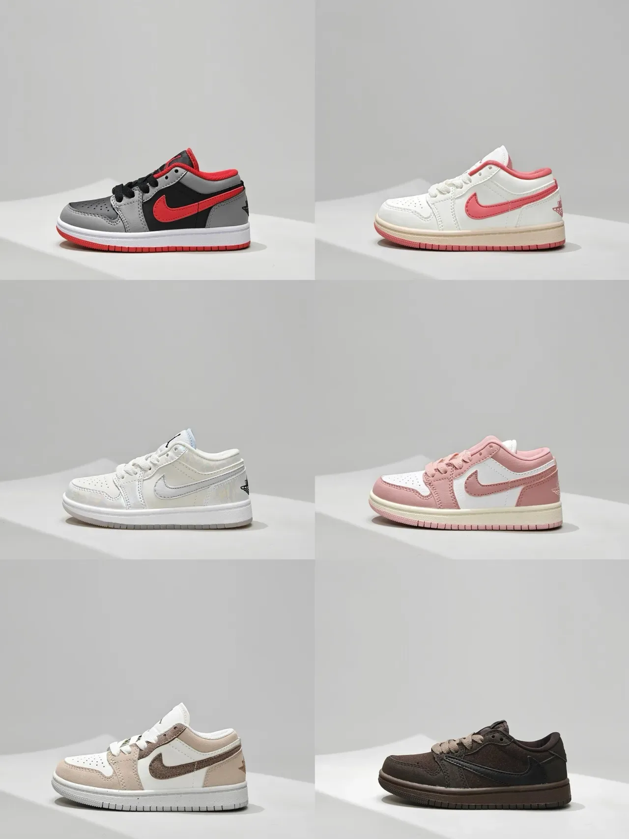 Nike Air Jordan 1 Low Brown Lifestyle Sneakers 2