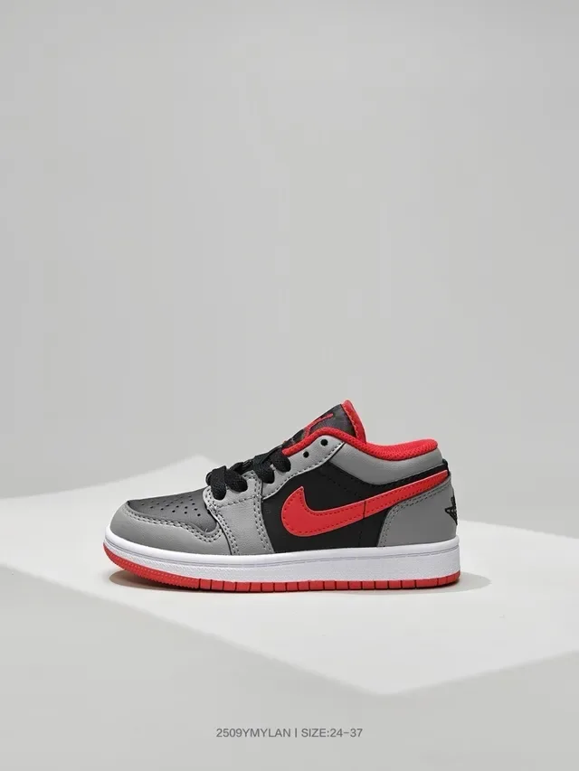 Nike Air Jordan 1 Low Brown Lifestyle Sneakers 3