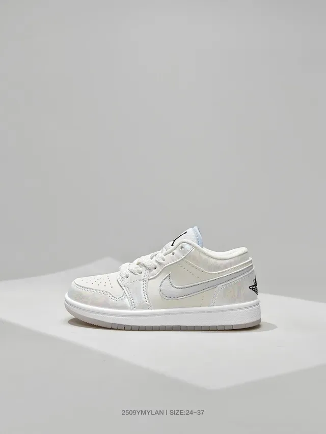 Nike Air Jordan 1 Low Brown Lifestyle Sneakers 5