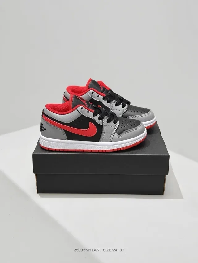 Nike Air Jordan 1 Low Brown Lifestyle Sneakers 9