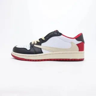 Nike Air Jordan 1 Low OG SP Black White Red Beige Lifestyle Sneakers
