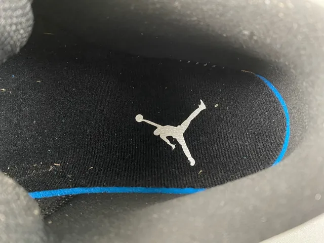 Nike Air Jordan 1 Low Silver Black White Lifestyle Sneakers 8