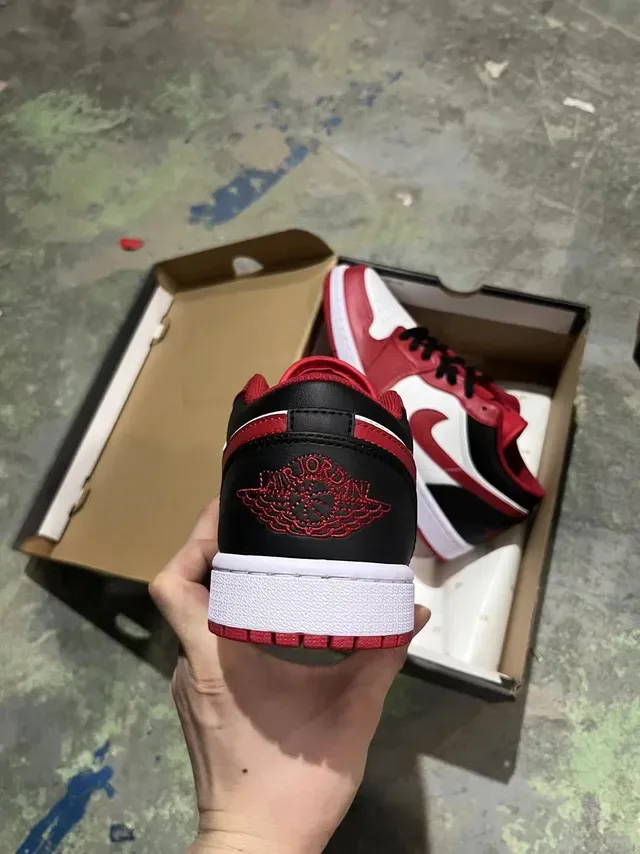 Nike Air Jordan 1 Vermelho Branco Preto zapatillas lifestyle 5