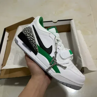 Nike Air Jordan Legacy 312 White Green Black Lifestyle Sneakers