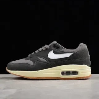 Nike Air Max 1 Dark Gray White Cream Gum Lifestyle Sneakers
