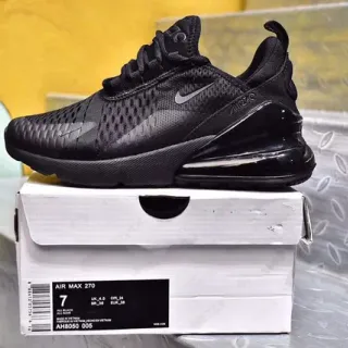 Nike Air Max 270 All Black Lifestyle Sneakers