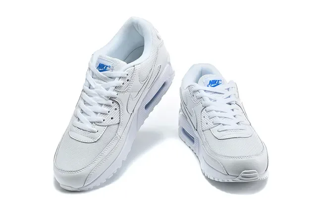 Nike Air Max 90 Black and Metallic Silver Lifestyle Sneakers 3