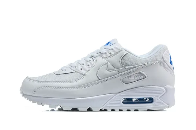 Nike Air Max 90 Black and Metallic Silver Lifestyle Sneakers 6