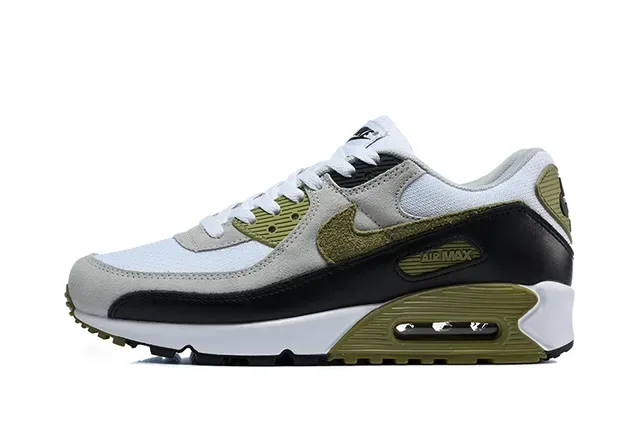 Nike Air Max 90 Black and Metallic Silver Lifestyle Sneakers 18