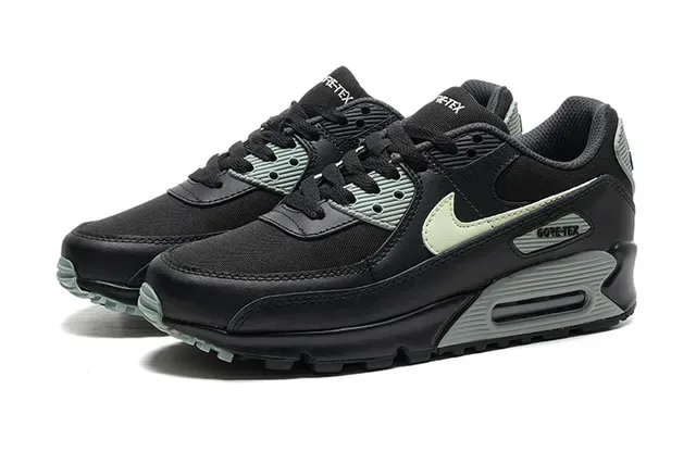 Nike Air Max 90 GORE-TEX Black Pale Green Lifestyle Sneakers 5