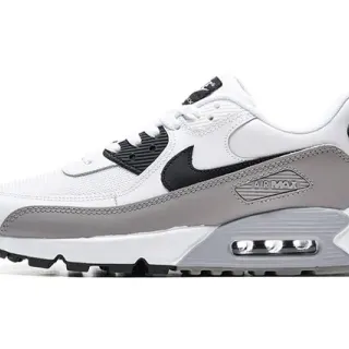 Nike Air Max 90 White Gray Black Lifestyle Sneakers