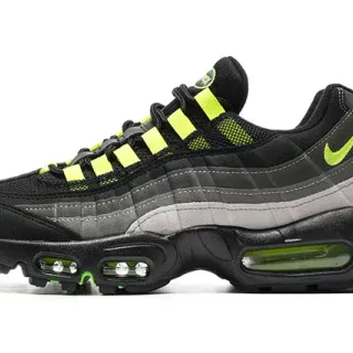 Nike Air Max 95 Black Neon Green Lifestyle Sneakers