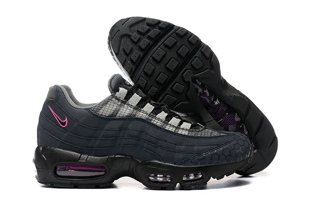Nike Air Max 95 Black Pink Lifestyle Sneakers 5