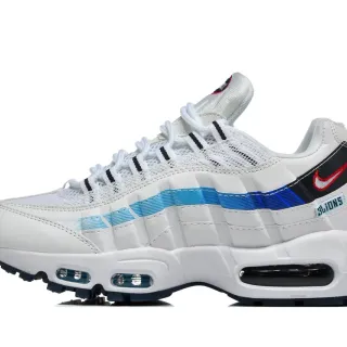 Nike Air Max 95 Detroit Lions White Blue Navy Lifestyle Sneakers