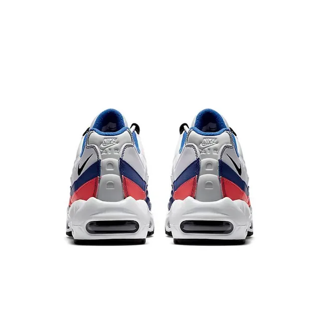 Nike Air Max 95 White Blue Red Lifestyle Sneakers 2
