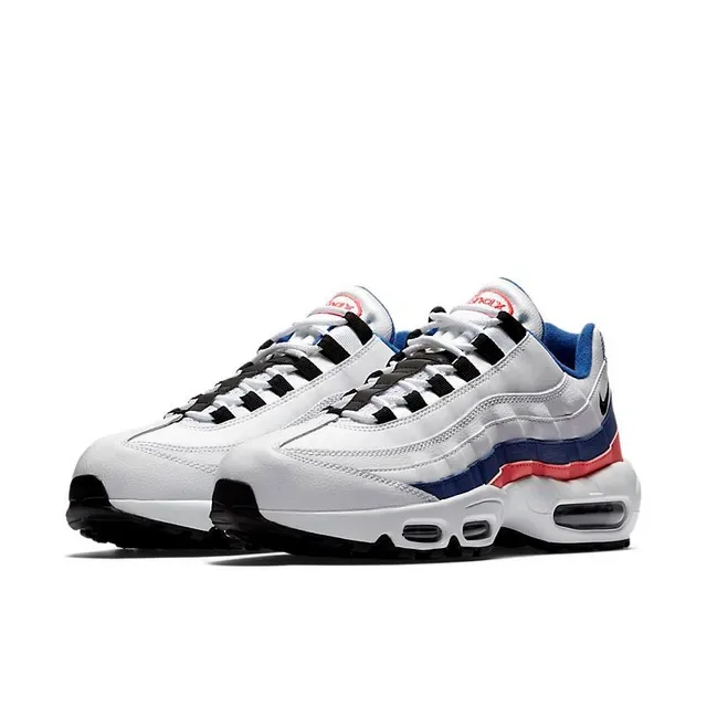 Nike Air Max 95 White Blue Red Lifestyle Sneakers 3
