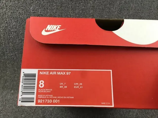 Nike Air Max 97 Black Monochrome Lifestyle Sneakers 3