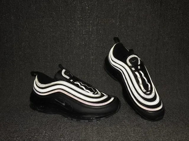 Nike Air Max 97 Black Monochrome Lifestyle Sneakers 5