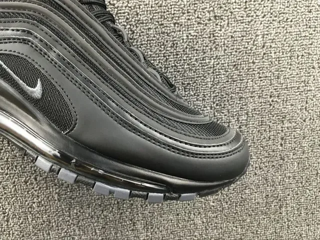 Nike Air Max 97 Black Monochrome Lifestyle Sneakers 7
