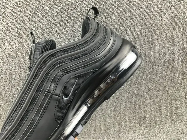 Nike Air Max 97 Black Monochrome Lifestyle Sneakers 8