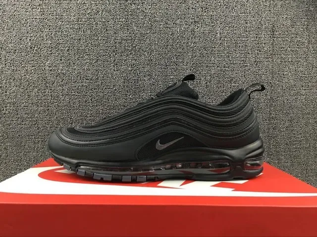 Nike Air Max 97 Black Monochrome Lifestyle Sneakers 9