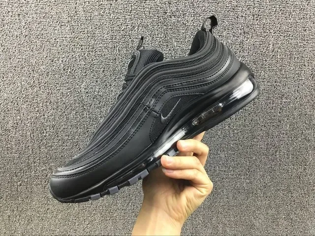 Nike Air Max 97 Black Monochrome Lifestyle Sneakers 12