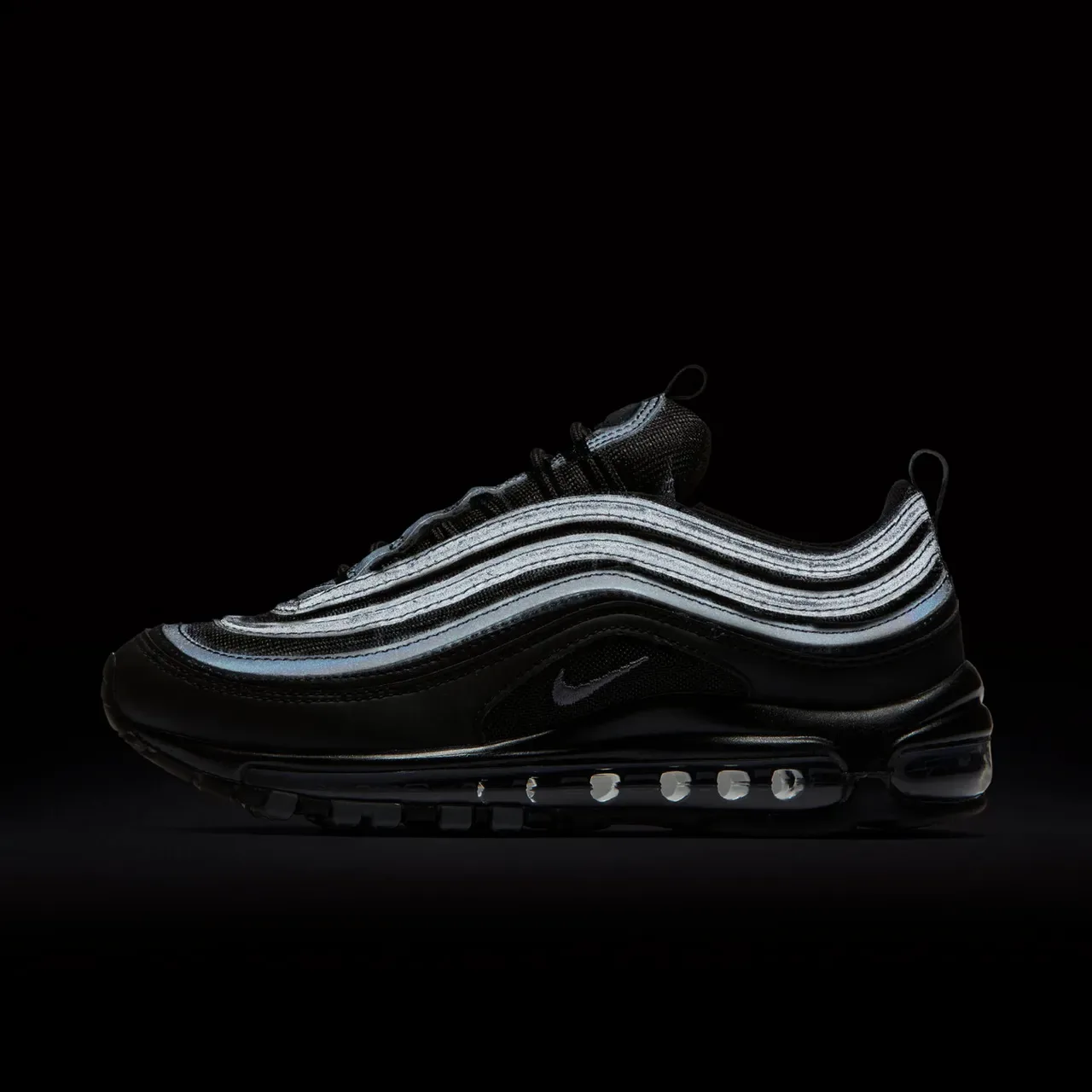 Nike Air Max 97 Black Monochrome Lifestyle Sneakers 17