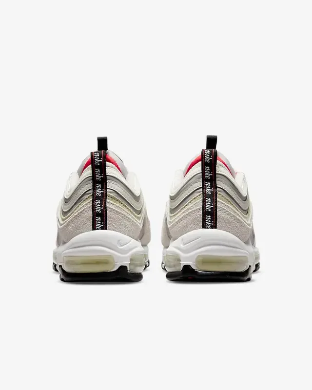 Nike Air Max 97 Off-White and Gray Lifestyle Sneakers 5