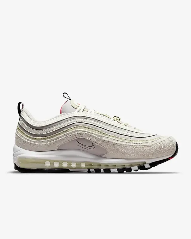 Nike Air Max 97 Off-White and Gray Lifestyle Sneakers 8
