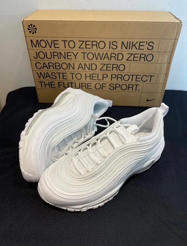 Nike Air Max 97 White Lifestyle Sneakers 3