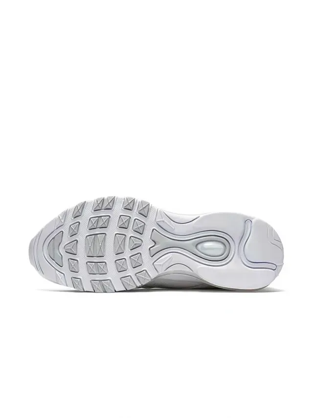 Nike Air Max 97 White Silver Lifestyle Sneakers 3