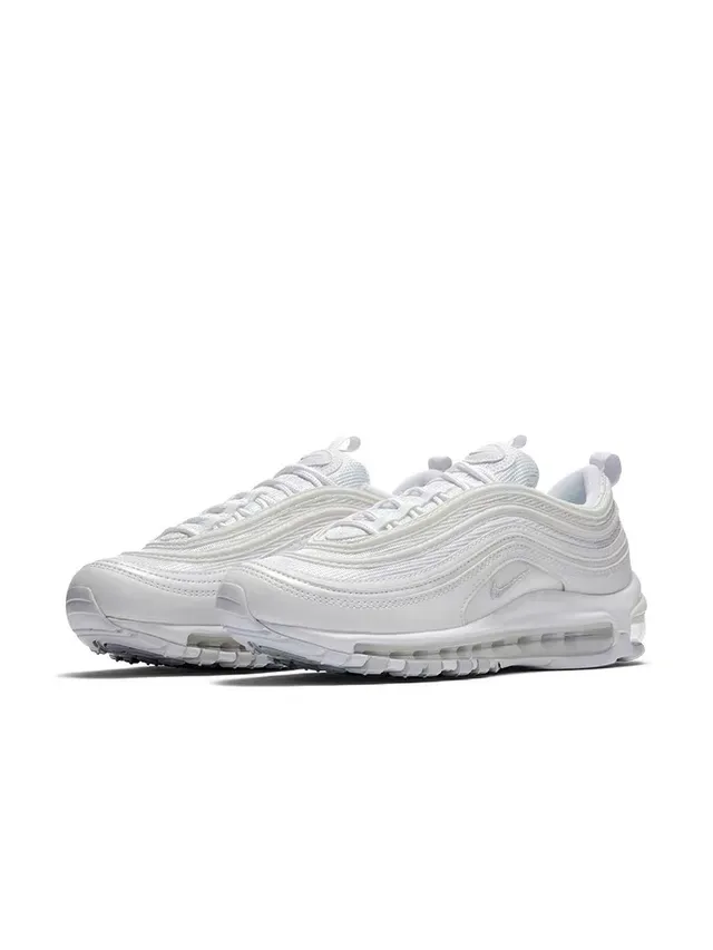 Nike Air Max 97 White Silver Lifestyle Sneakers 4