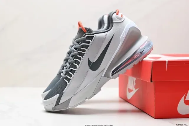 Nike Air Max DN Gris clair Gris foncé Orange sneakers lifestyle 3