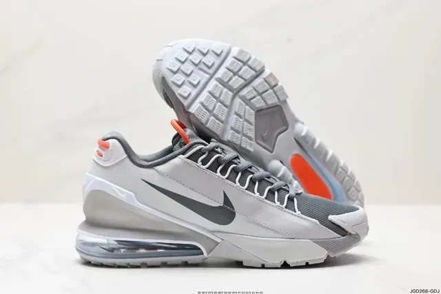 Nike Air Max DN Gris clair Gris foncé Orange sneakers lifestyle 6