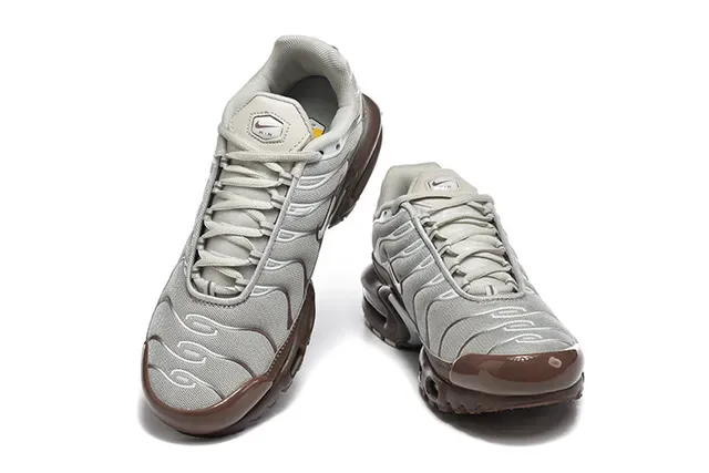 Nike Air Max Plus Brown Silver Maroon Lifestyle Sneakers 15