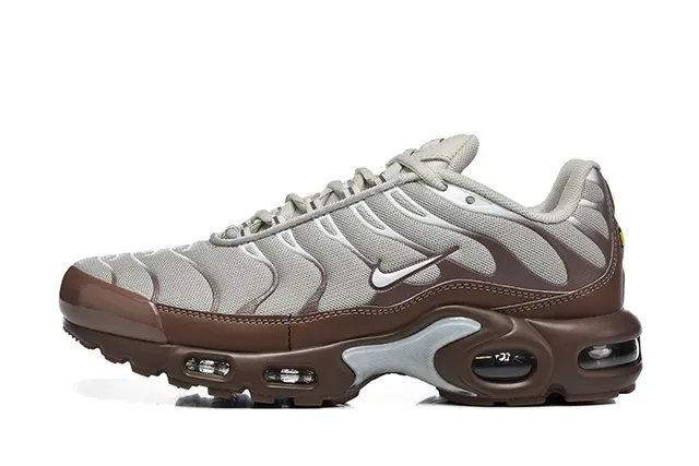 Nike Air Max Plus Brown Silver Maroon Lifestyle Sneakers 18