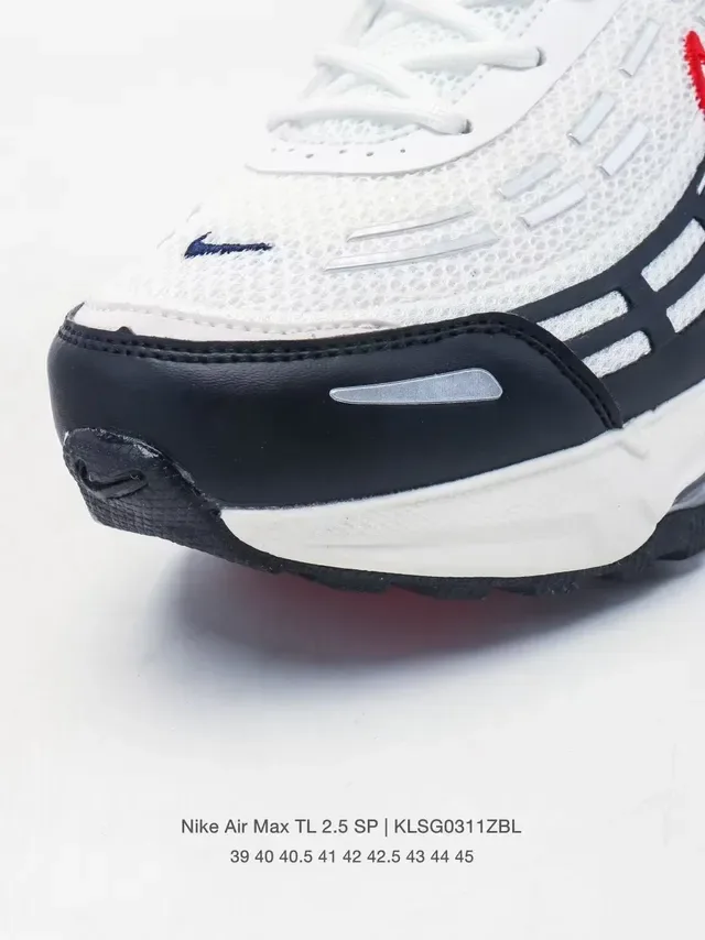 Nike Air Max TL 2.5 SP White Black Red Lifestyle Sneakers 4