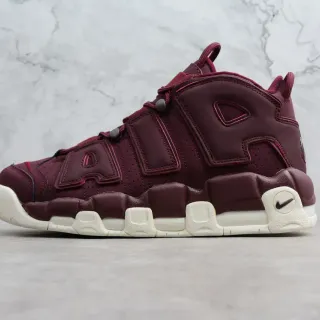 Nike Air More Uptempo Burgundy Lifestyle Basketball Shoes