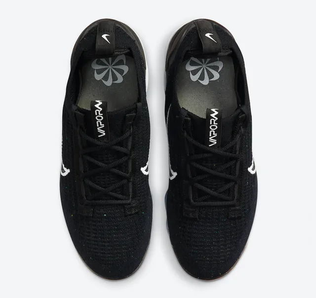 Nike Air VaporMax Black White Translucent Lifestyle Sneakers 4