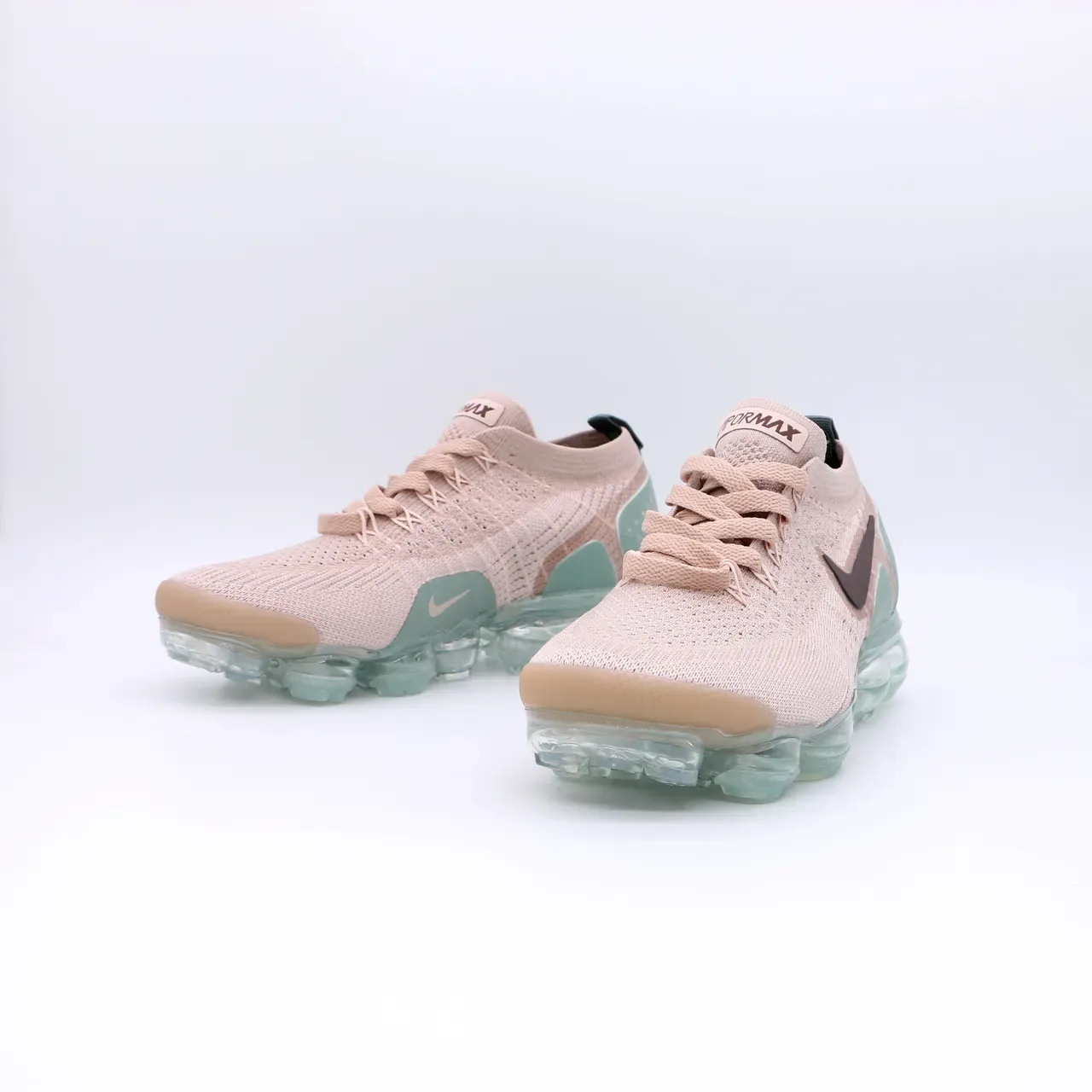 Sneakers lifestyle Nike Air VaporMax rose poudré et vert translucide 2