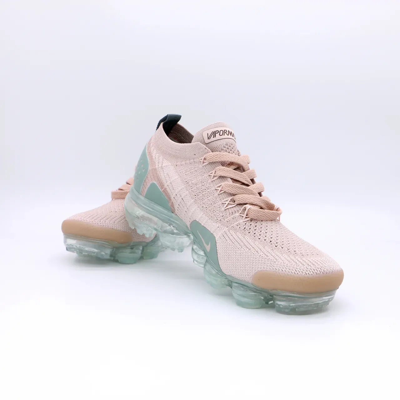 Sneakers lifestyle Nike Air VaporMax rose poudré et vert translucide 3