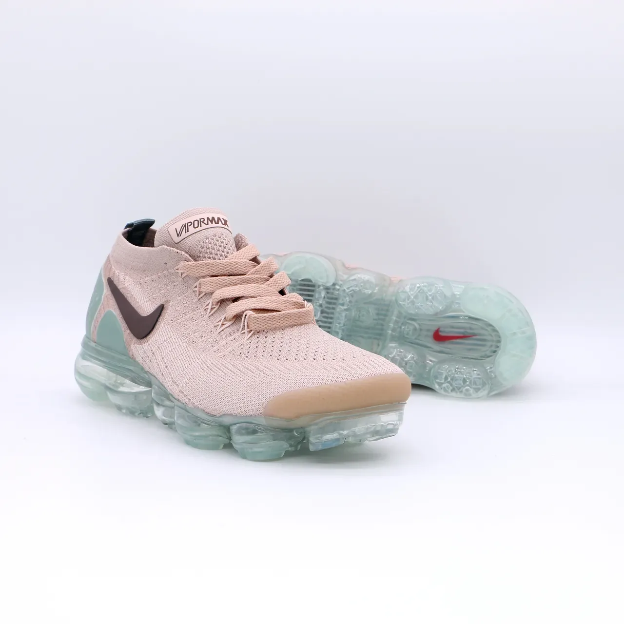 Sneakers lifestyle Nike Air VaporMax rose poudré et vert translucide 8