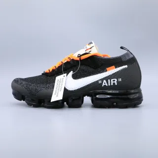 Nike Air VaporMax x Off-White Black White Orange Lifestyle Sneakers