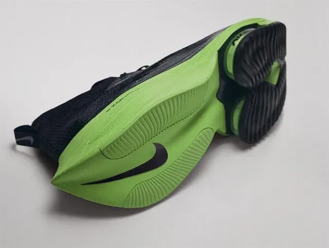 Nike Air Zoom Alphafly Noir Lime Vert Chaussures de course 3